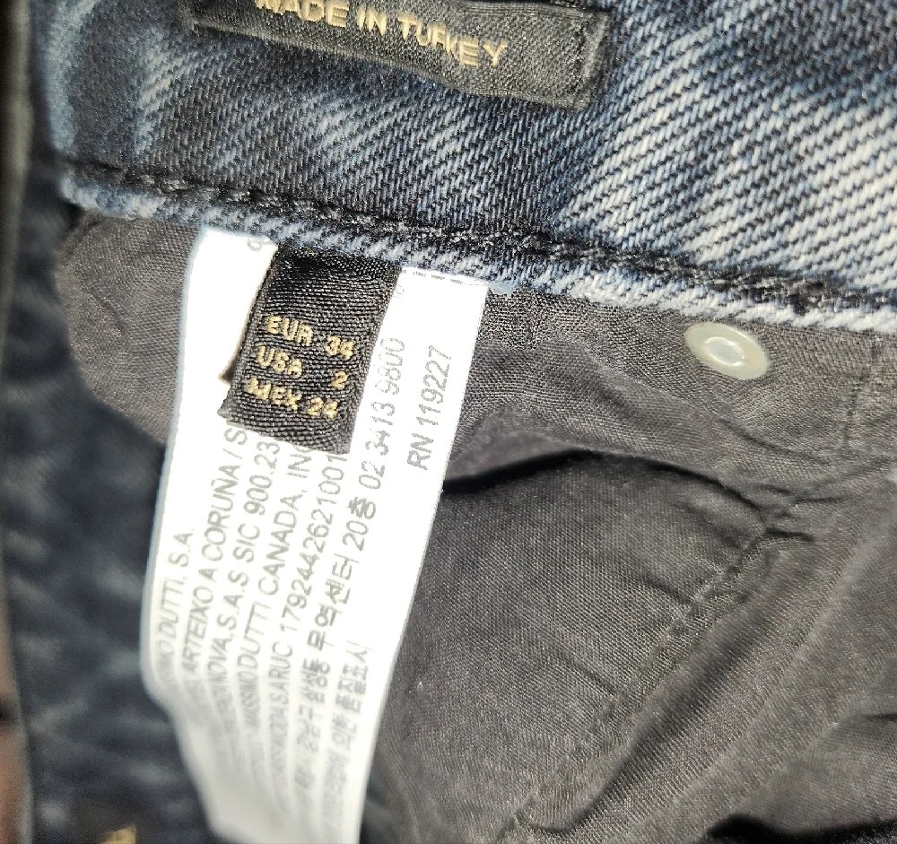 Massimo Dutti Blue Denim Jeans